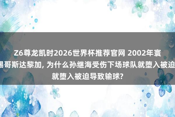 Z6尊龙凯时2026世界杯推荐官网 2002年寰宇杯中国踢哥斯达黎加， 为什么孙继海受伤下场球队就堕入被迫导致输球?
